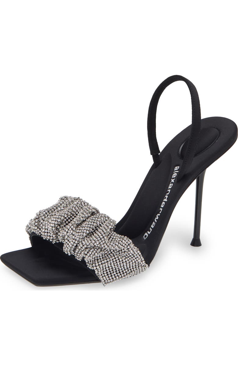 Alexander Wang Julie Crystal Embellished Sandal, Main, color,