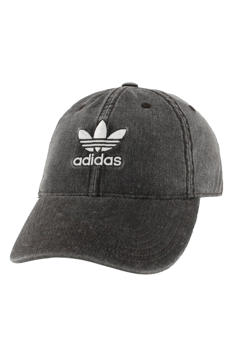 adidas Originals Relaxed Strap-Back Cap, Main, color,