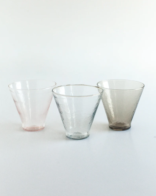 Creative Women Handblown Hammered Dessert Cup