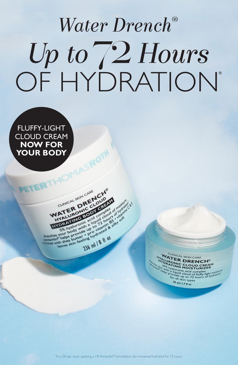 Peter Thomas Roth Water Drench<sup>®</sup> Hyaluronic Cloud Hydrating Body Cream, Alternate, color, 