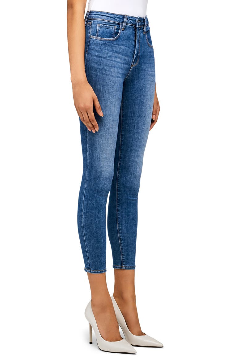 Margot High Waist Crop Jeans, Alternate, color, LIGHT VINTAGE