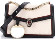 Pre-Owned Bvlgari Serpenti Forever Shoulder Bag Quilted Leather Small
