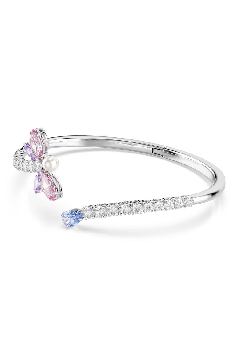 x Ariana Grande Multicolor Crystal Bangle, Alternate, color, SILVER/ MULTI