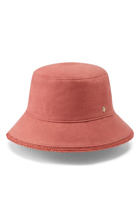 Nazar UPF 50+ Cotton & Raffia Bucket Hat