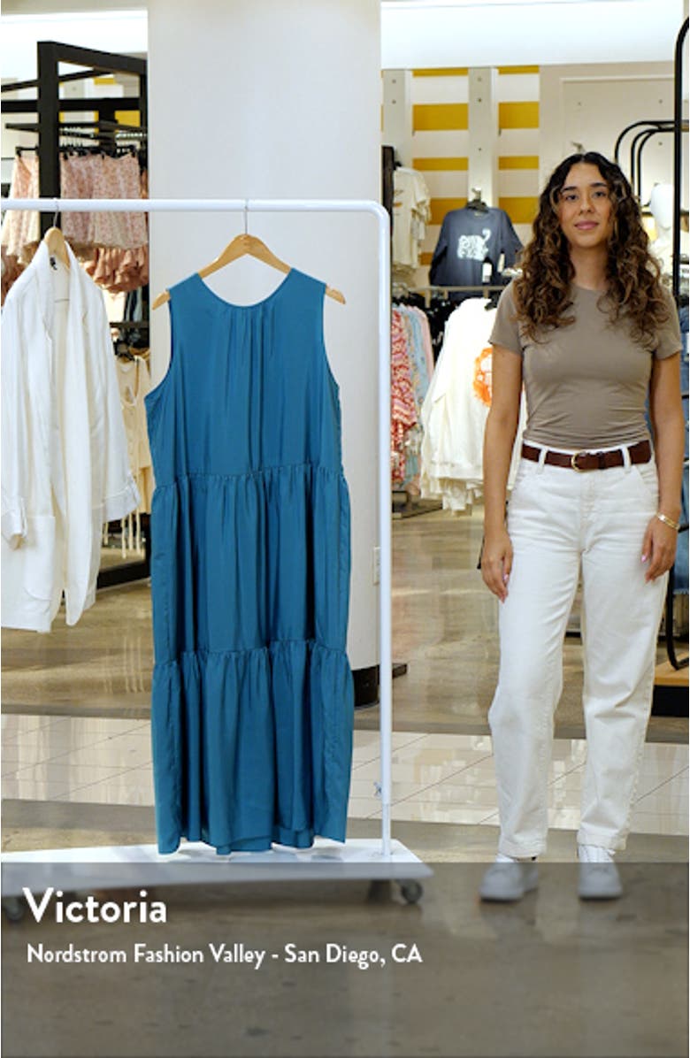 Tiered Silk Dress, sales video thumbnail