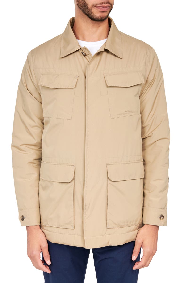 Brooklyn Brigade Solid Field Jacket, Main, color, Tan