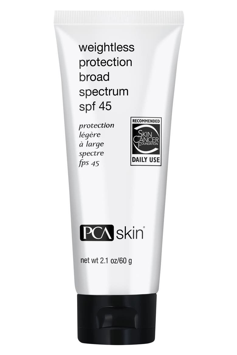 Weightless Protection SPF 45, Main, color, NO COLOR