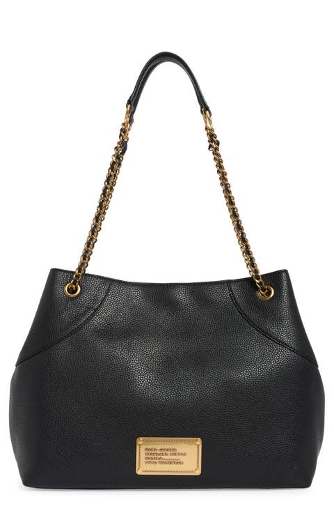 Plaza Medium Leather Tote