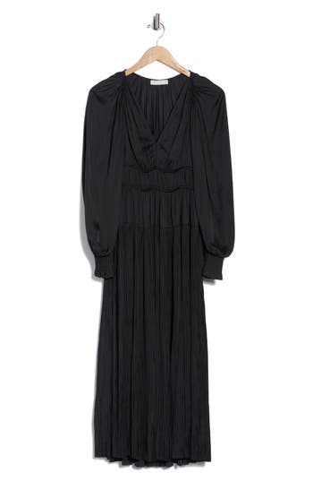 Ulla Johnson Laraline Long Sleeve Dress In Black