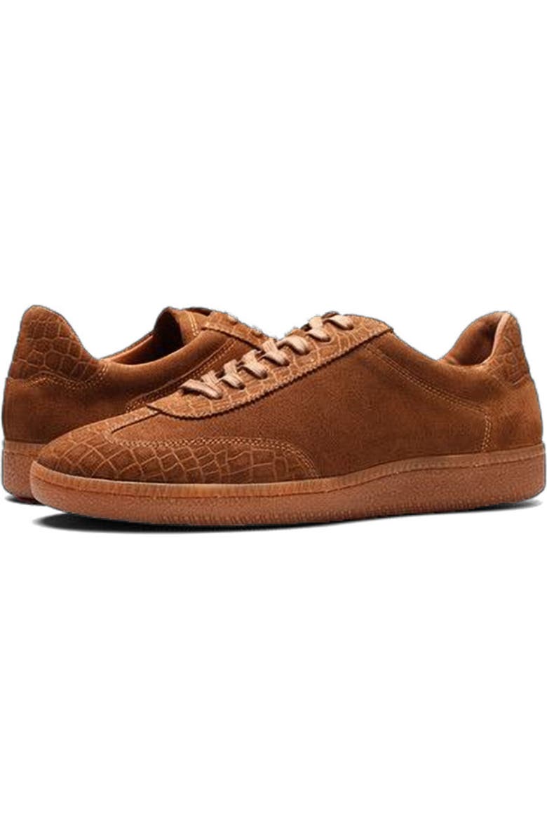 CARLOS SANTANA Crosby Sneaker, Alternate, color, Tabacco Brown Suede
