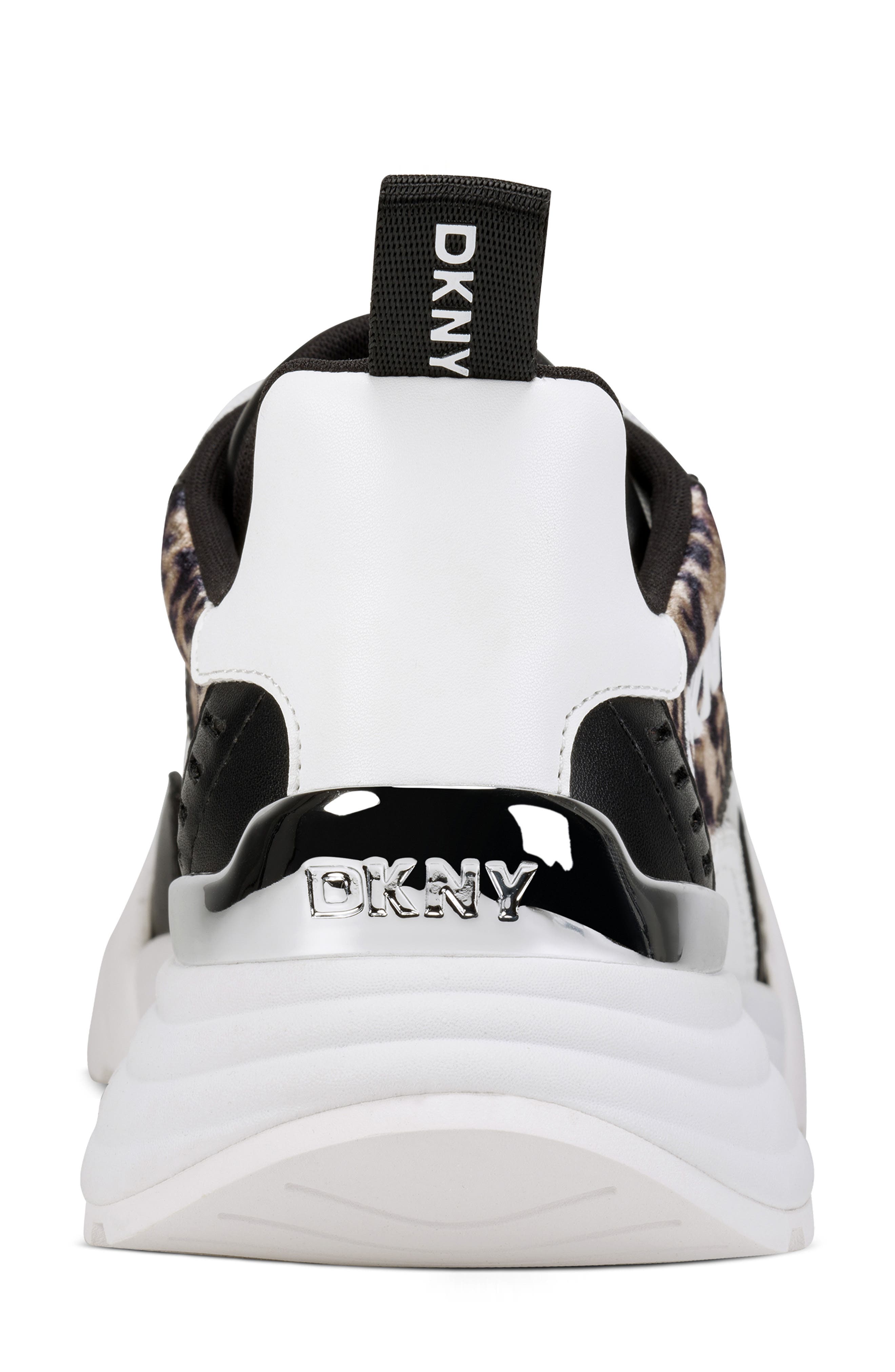 DKNY Zanira Platform Sneaker, Alternate, color, Natural/ Black