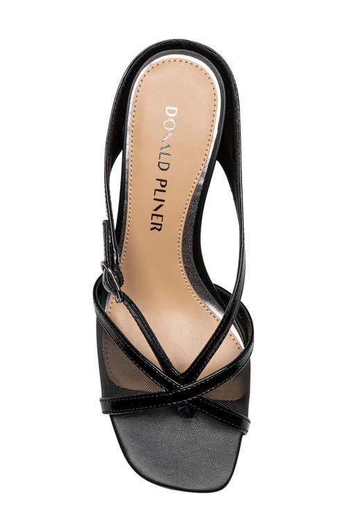 Shop Donald Pliner Remixx Slide Sandal In Black