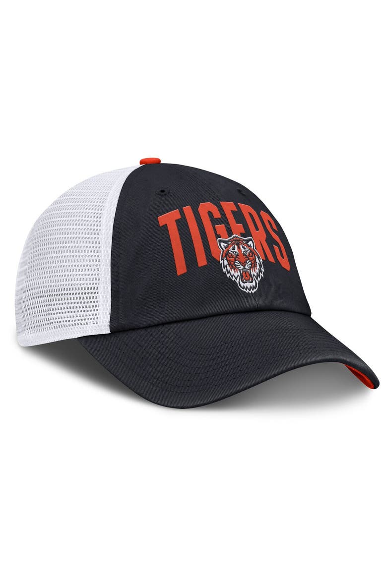 Men's Nike  Navy Detroit Tigers Primetime Club Adjustable Trucker Hat, Alternate, color, Navy