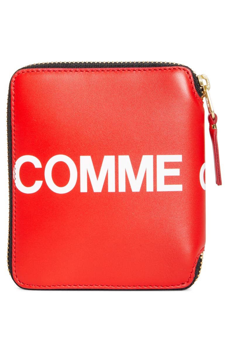Huge Logo Zip Around Wallet