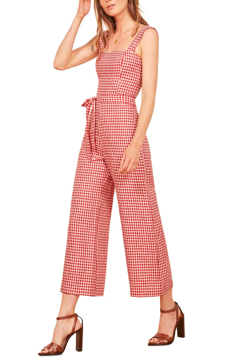 Birch Jumpsuit, Main, color, MAY CHECK