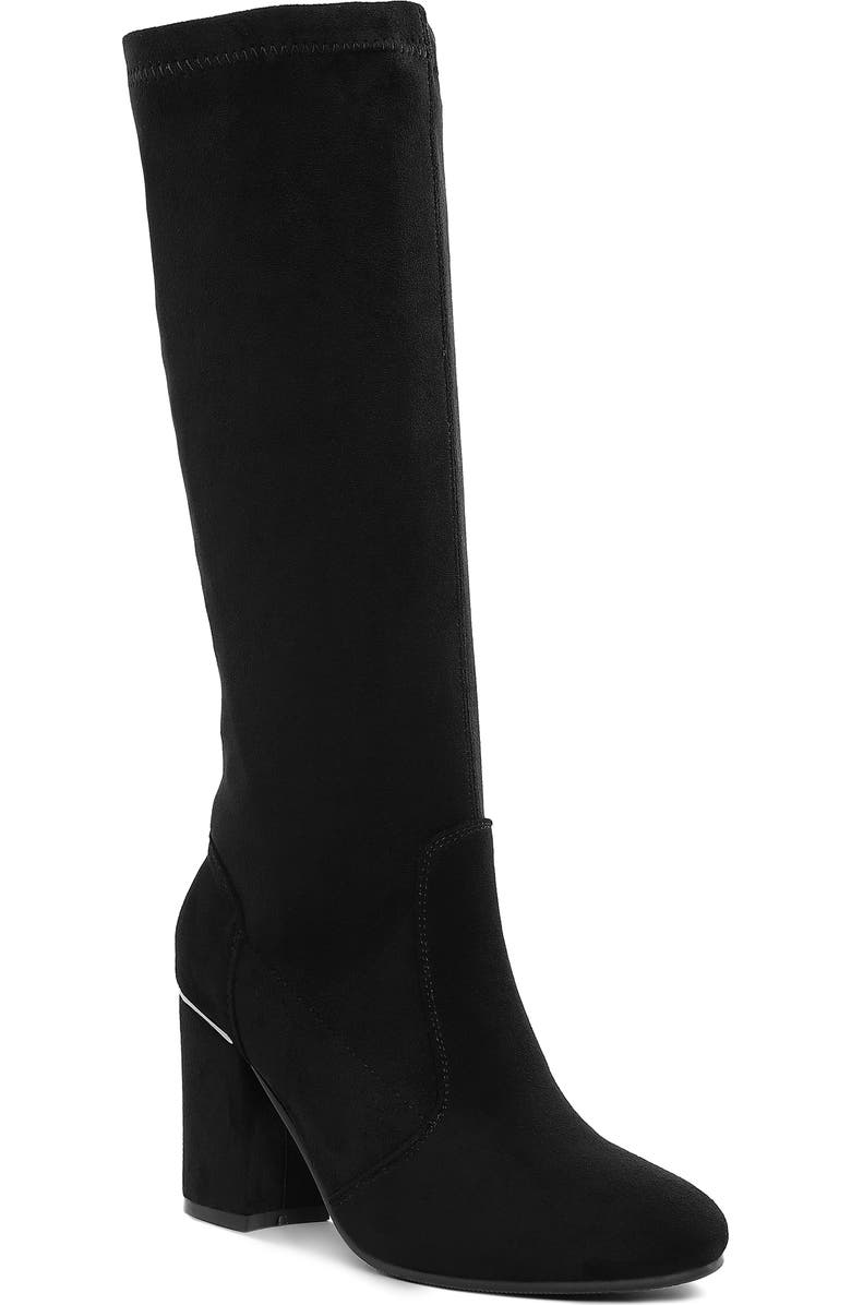 Rag & Co Saloniki Water Repellent Knee High Boot, Main, color,