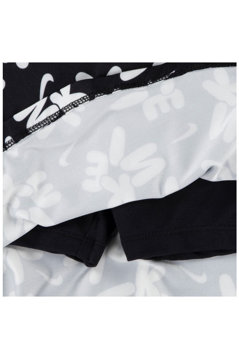 Dri-FIT Graphic T-Shirt & Skort Set, Alternate, color, BLACK