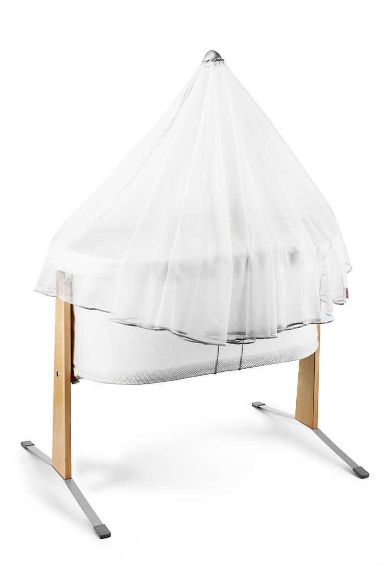 Mesh Cradle Canopy, Alternate, color, WHITE