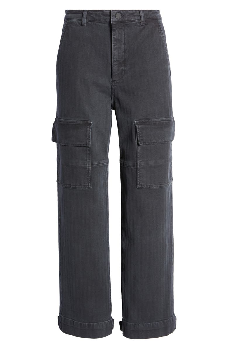 AG Knoxx High Waist Cargo Straight Leg Jeans, Alternate, color,