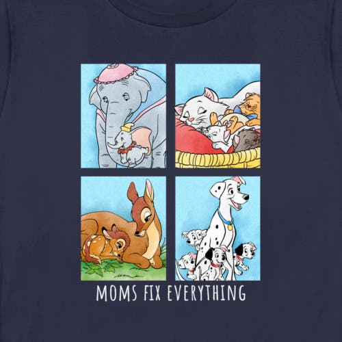 Disney Moms Fix Everything Graphic T-shirt In Blue