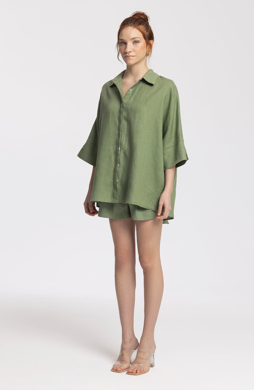 Monlicia Iyan Linen Shirt