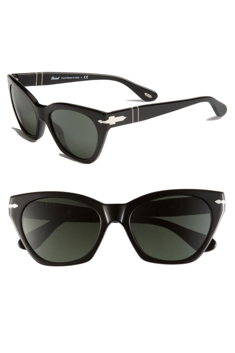Cat's Eye Sunglasses, Main, color, BLACK CRYSTAL