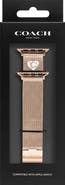 COACH Mesh Bracelet Band for Apple Watch®