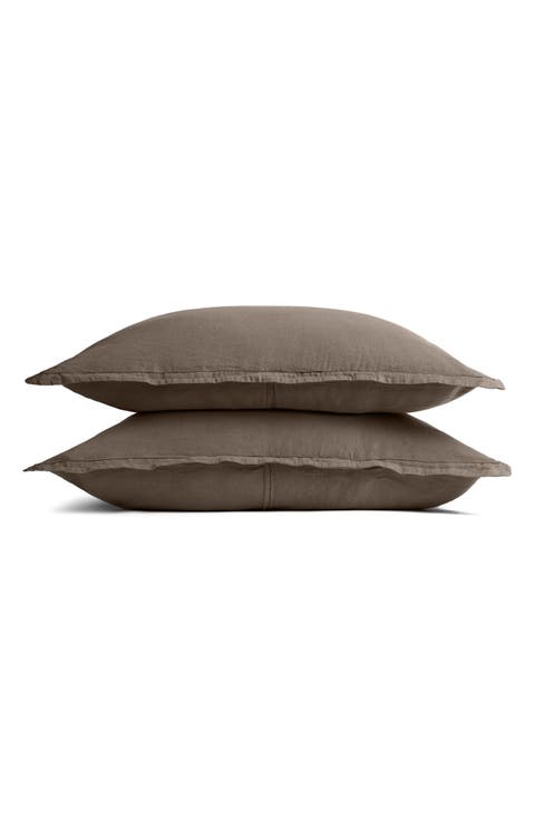 Tencel™ Lyocell & Linen Sham Set
