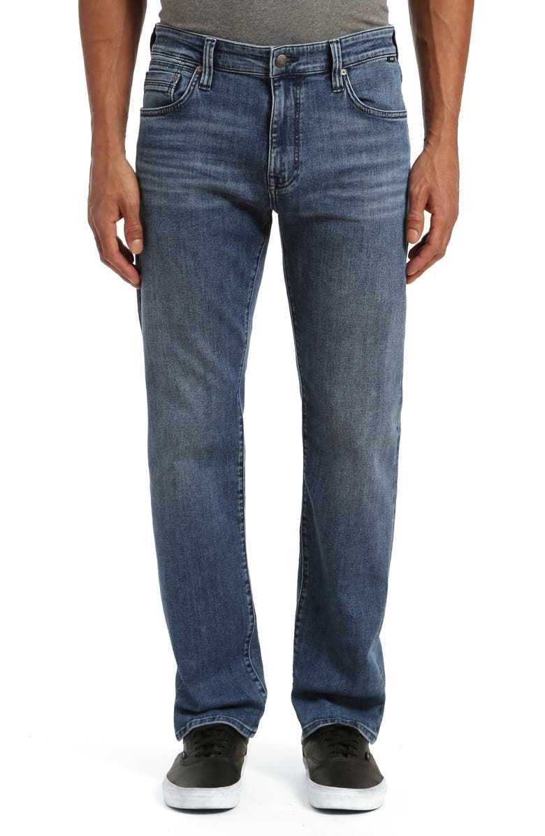 Mavi Jeans Zach Straight Leg Jeans, Main, color, Lt Foggy Williamsburg