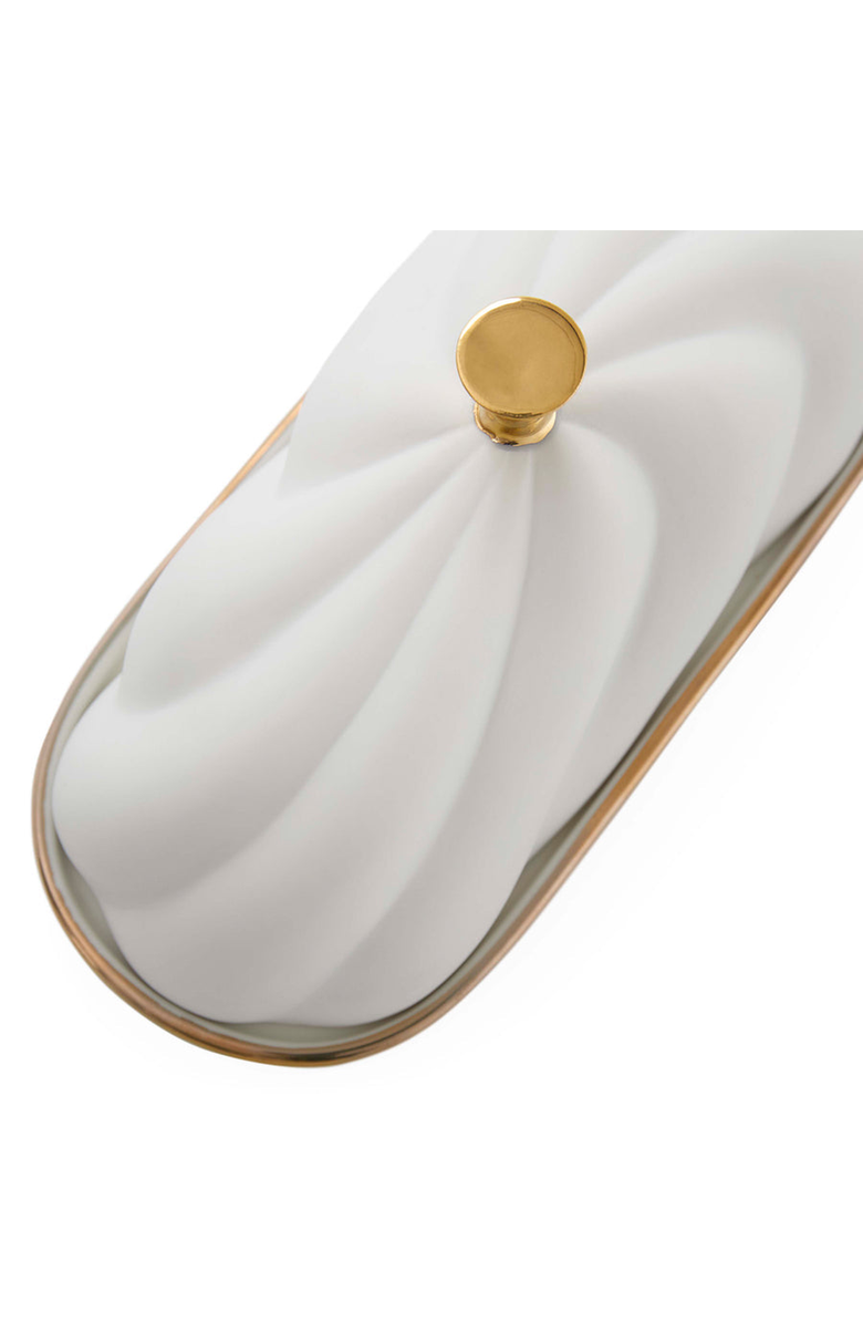 Jonathan Adler Geneva Butter Dish, Alternate, color,