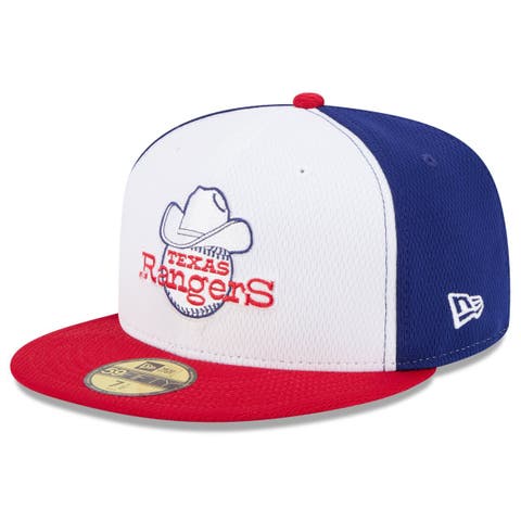 Men's New Era Royal/Red Texas Rangers 2025 MLB Clubhouse 59FIFTY Fitted Hat