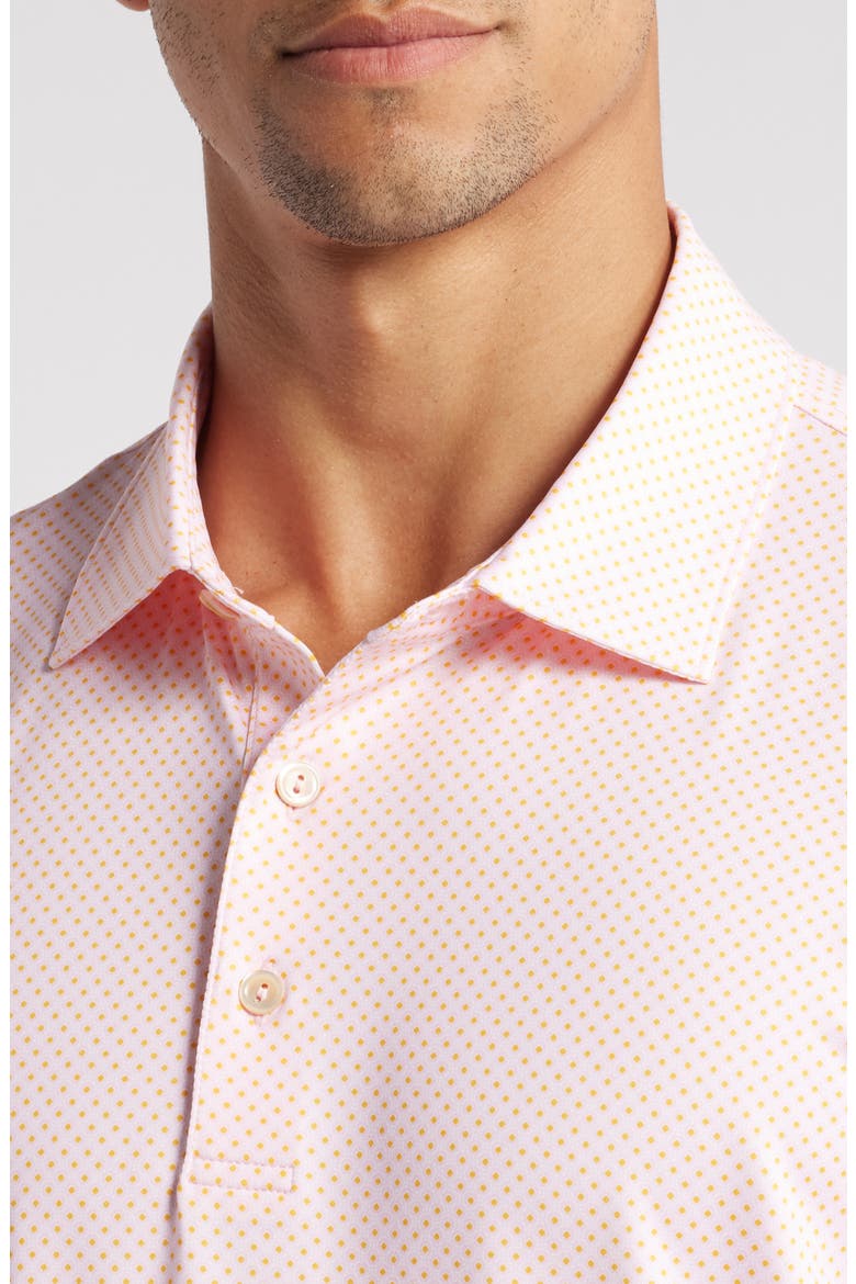 Circle Geo Pint Performance Golf Polo, Alternate, color, PALMER PINK