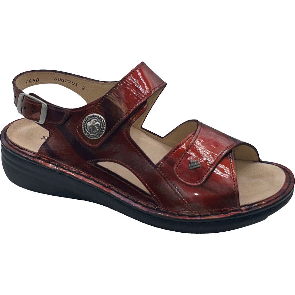 Finn Comfort Barbuda Sandal In Amarone