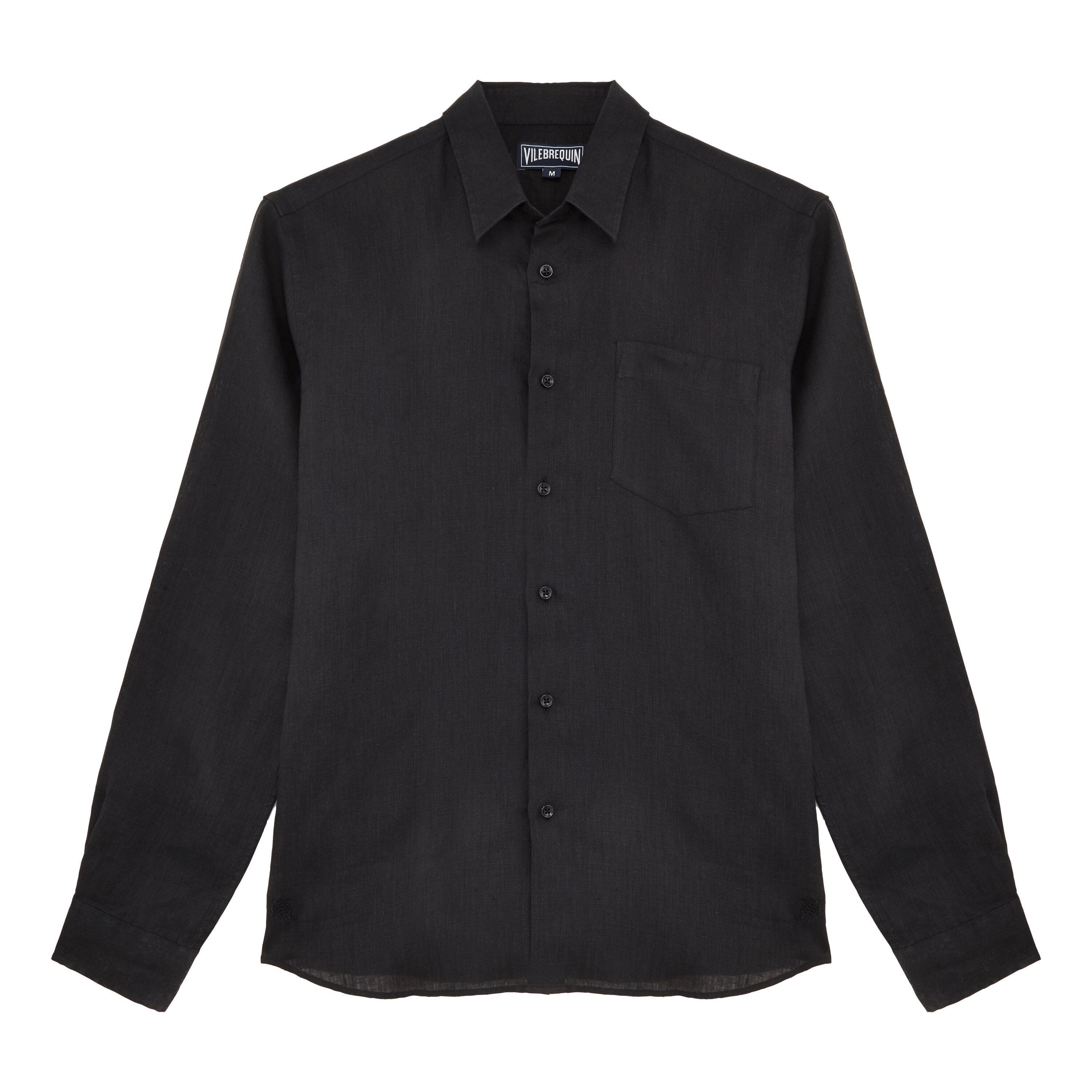 Men's Linen Solid Shirt