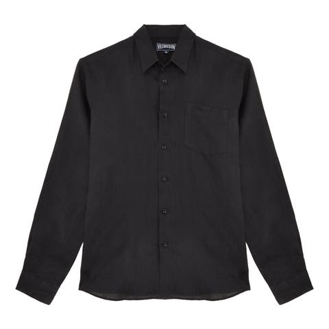 Men's Linen Solid Shirt