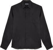 Vilebrequin Men's Linen Solid Shirt
