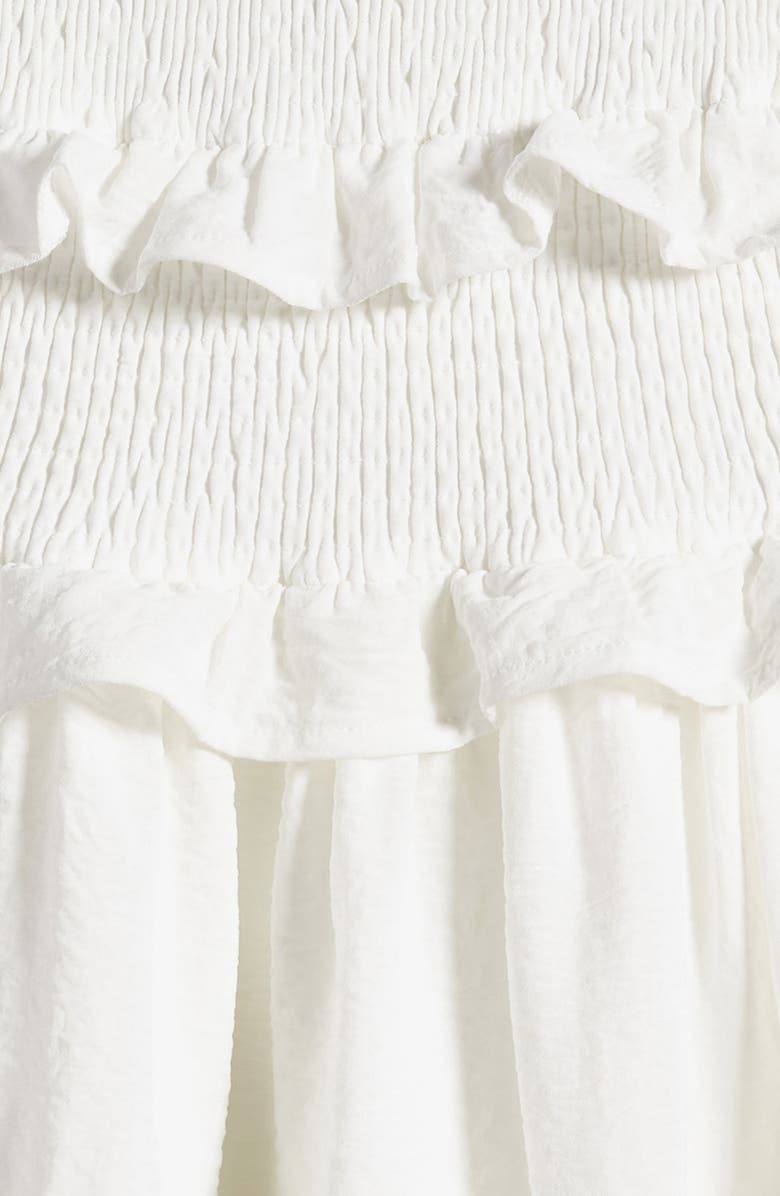 Miss Behave Kids' Puff Sleeve Smocked Dress, Alternate, color, 