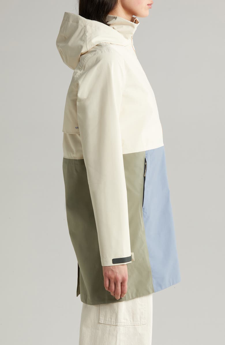 Cotopaxi Cielo Colorblock Waterproof Trench Coat, Alternate, color,