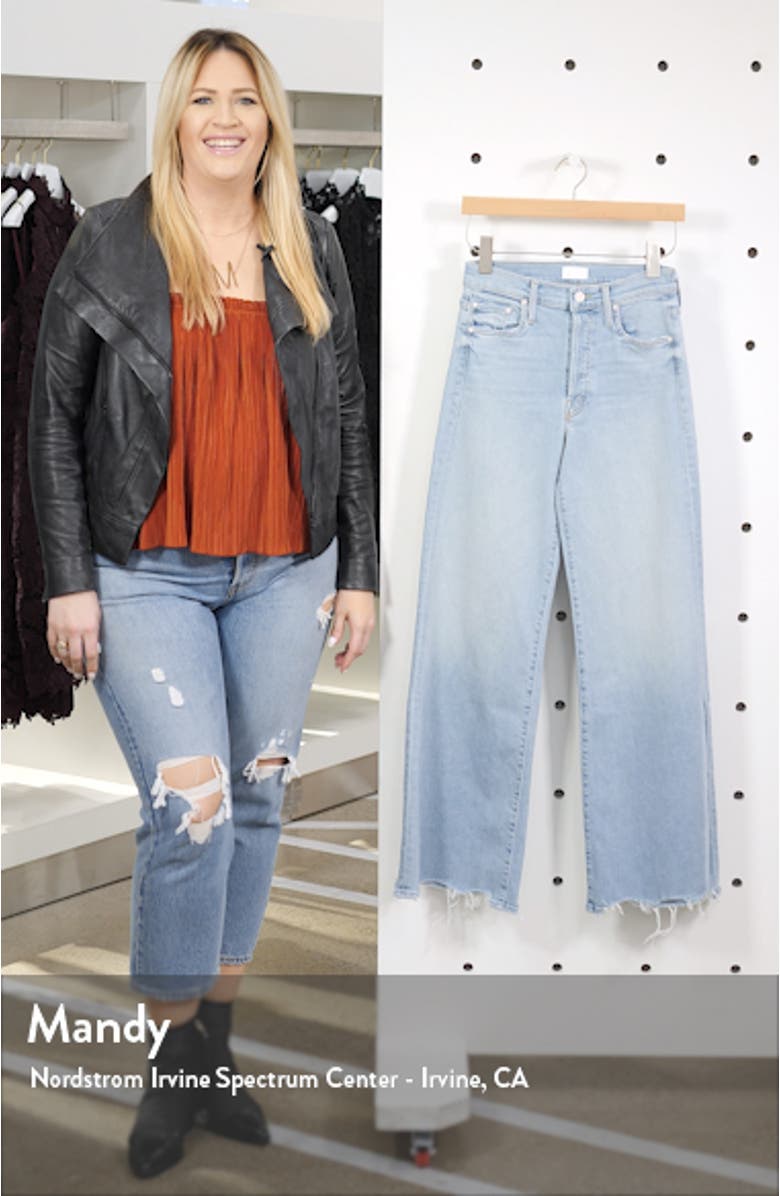 The Tomcat Roller High Waist Chew Hem Jeans, sales video thumbnail