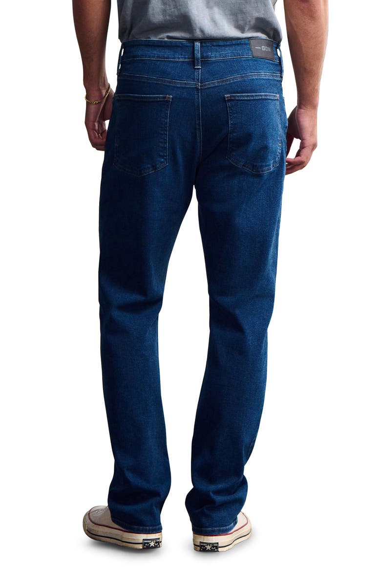 Roam Relaxed Straight Leg Jeans, Alternate, color, DEEP BRUSHED DENIM