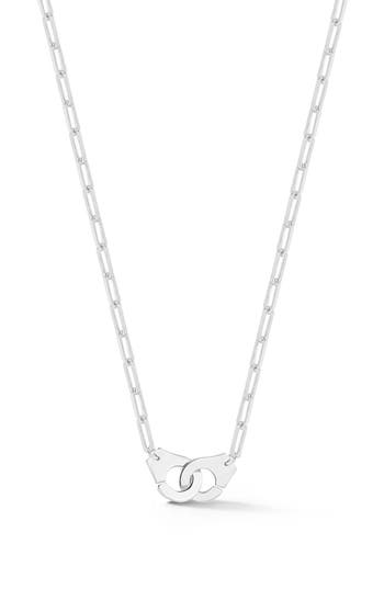 Sphera Milano Handcuff Choker Necklace In Silver
