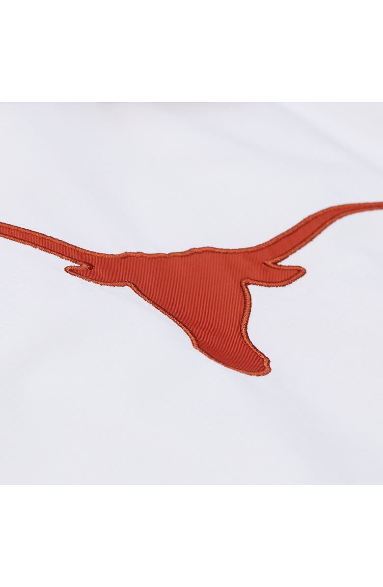 Mitchell & Ness Men's Mitchell & Ness White Texas Longhorns Coaches Full-Snap Hoodie Jacket, Alternate, color,