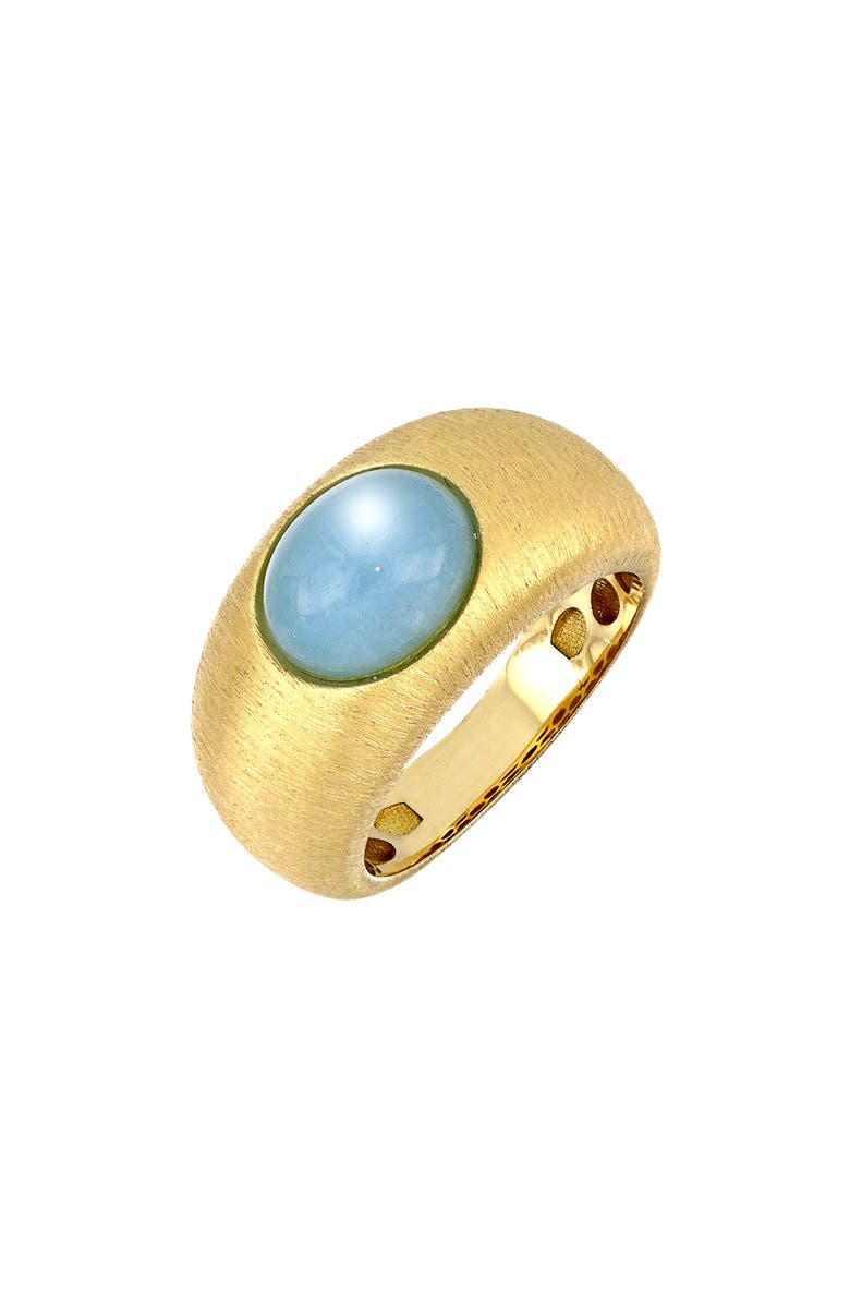 Bony Levy Iris Milky Aquamarine Wide Ring, Main, color, 