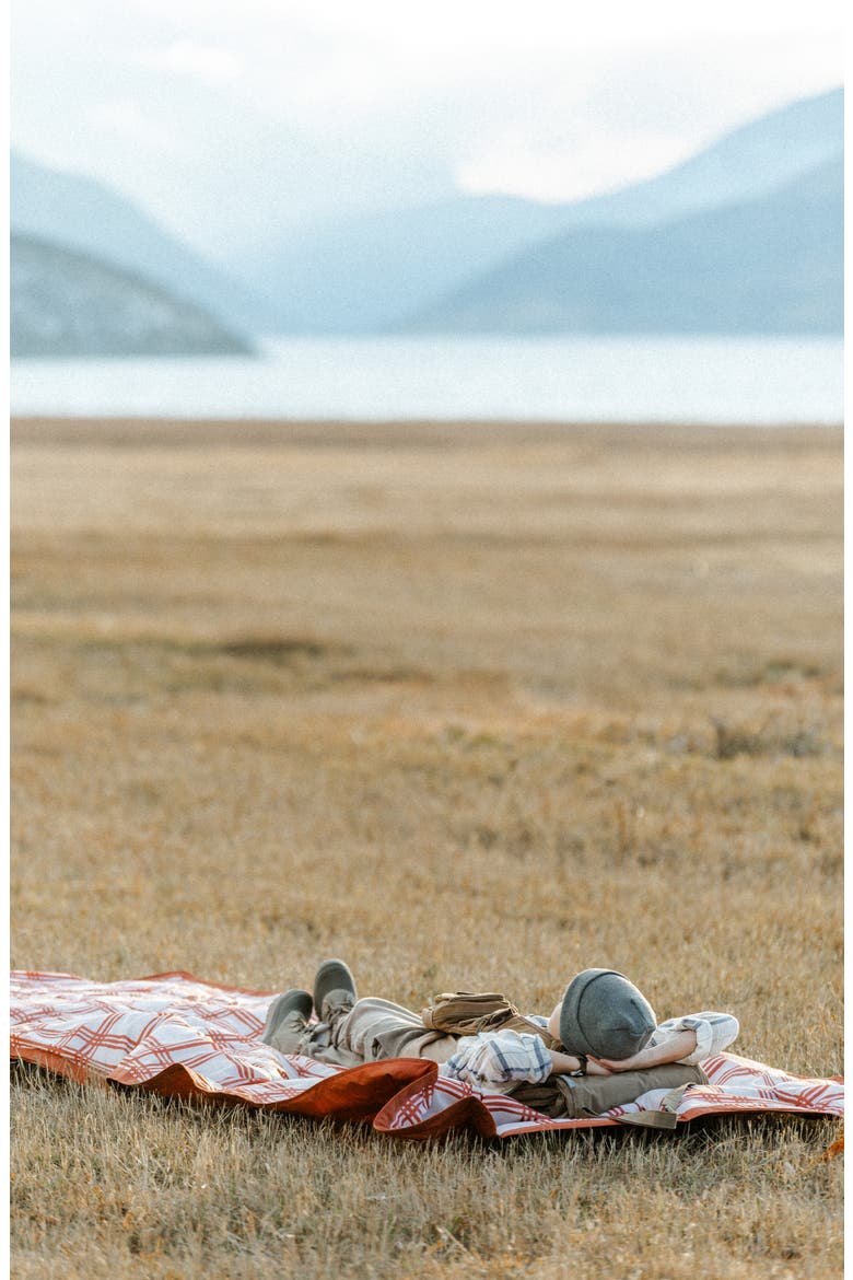 5 x 7 Outdoor Blanket, Alternate, color, PICNIC PLAID