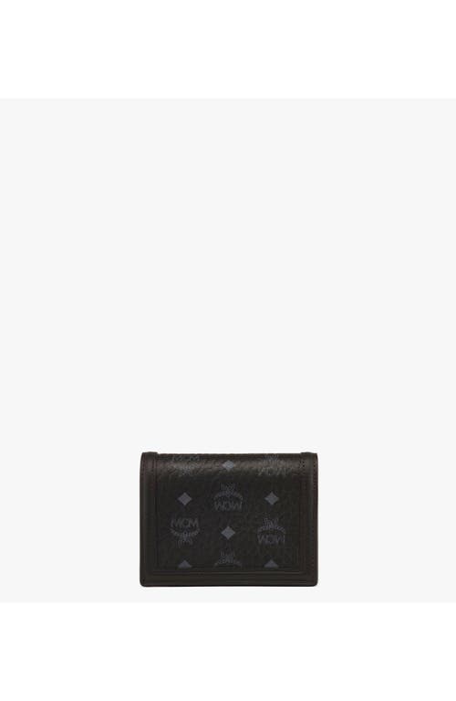 Mcm Tracy Wallet In Black
