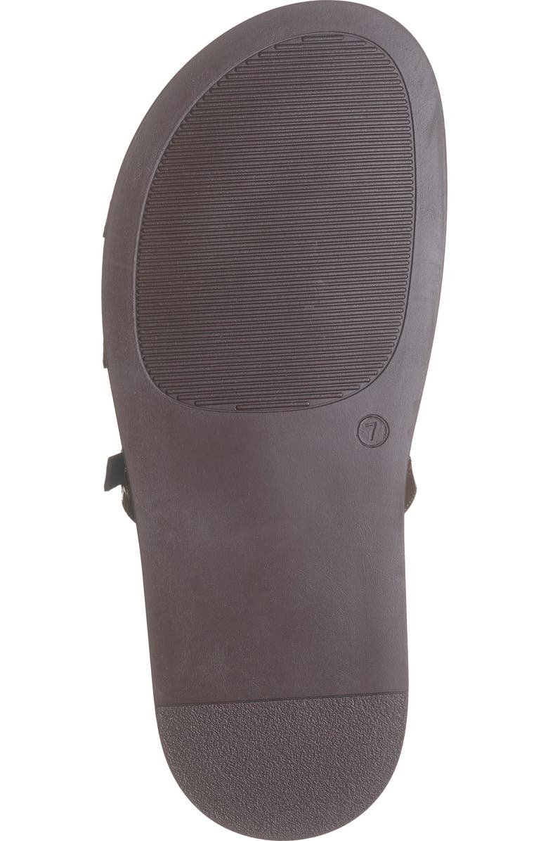 Abound Aimee Slide Sandal, Alternate, color, Brown Chocolate Croco