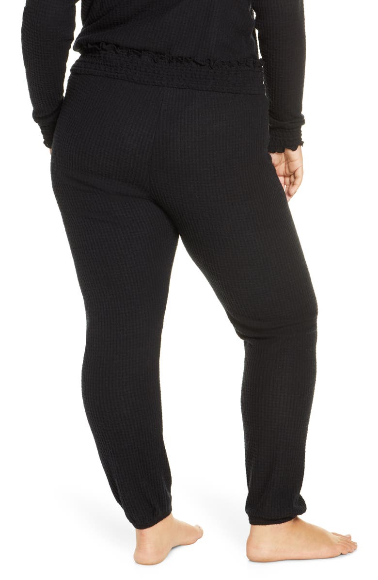 BP. Smocked Thermal Jogger Pants, Alternate, color, 