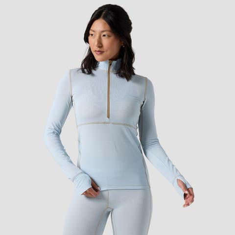 Pines Microgrid Ultra-Lt Baselayer 1/4-Zip Top - Women's