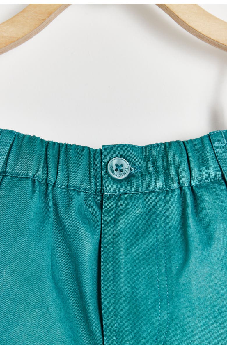 Babycottons Premium Cotton Raj Bermuda for Toddler, Alternate, color, Pastel Blue