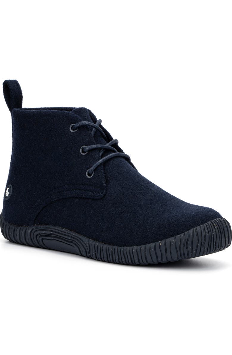 Hybrid Green Label Genesis Sneaker, Main, color, Navy